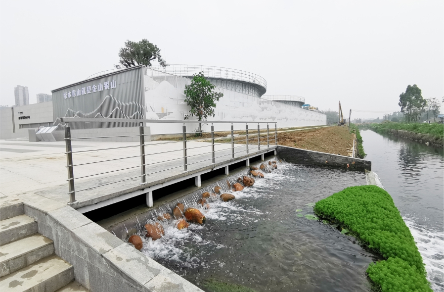 广东肇庆四会市青莲渠污水处理工程