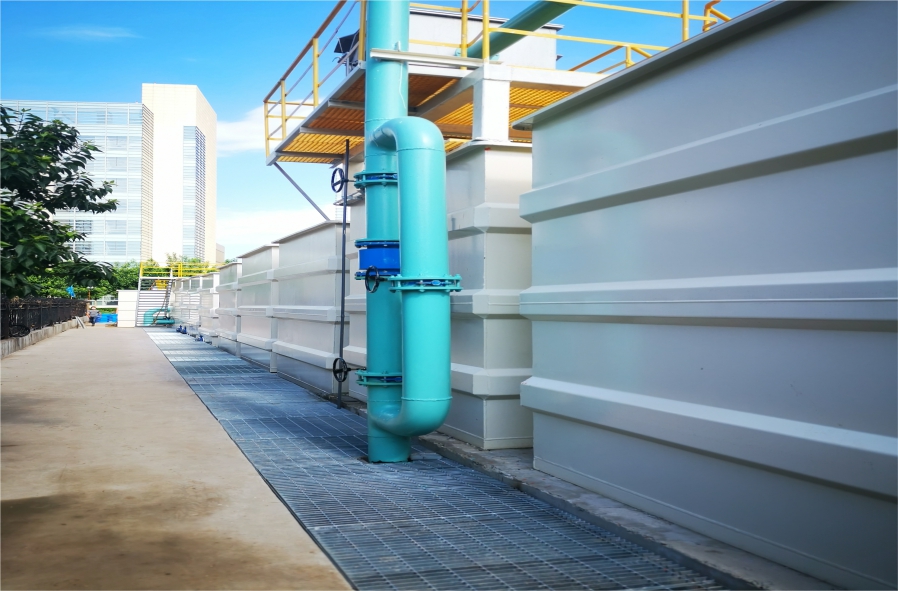 天津市东排雨水泵站水处理工程